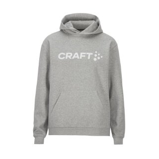 Craft Bluza z kapturem Community 2.0 (wysoki komfort noszenia) jasnoszara męska