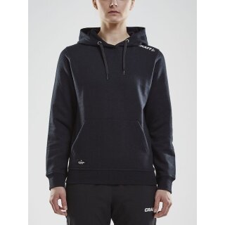 Craft Bluza z kapturem Hoodie Community (dopasowany krój) czarny Damski