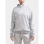 Craft Bluza z kapturem Hoodie Core Soul (komfortowy krój) jasnoszary Damski