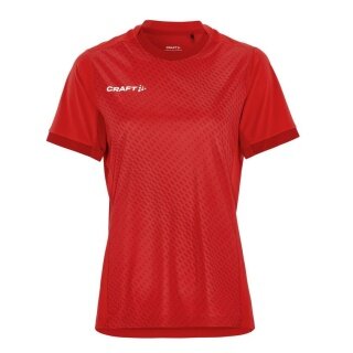 Koszulka sportowa Craft Evolve 2.0 Graphic Jersey (wytrzymała, lekka) czerwona damska