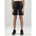 Craft Spodenki Sportowe (Krótkie) Evolve Zip Pocket - lekkie, kieszenie na zamek błyskawiczny - ciemnoszare Dzieci