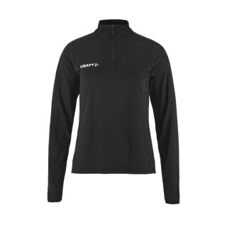 Craft Sportowa koszulka z długim rękawem Evolve 2.0 Halfzip (100% rec. poliester) czarna damska