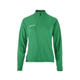 Craft Sportowa kurtka treningowa Evolve 2.0 Full Zip (wytrzymała, elastyczna) zielona damska