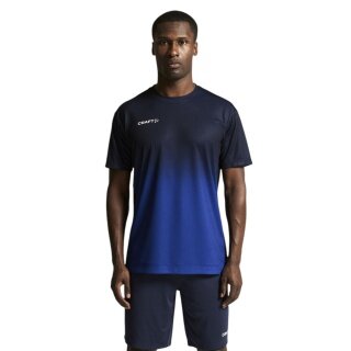 Koszulka sportowa Craft Evolve 2.0 Structured Graphic Jersey (elastyczny materiał) granatowa/niebieska męska