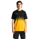 Koszulka sportowa Craft Evolve 2.0 Structured Graphic Jersey (elastyczny materiał) czarna/żółta męska