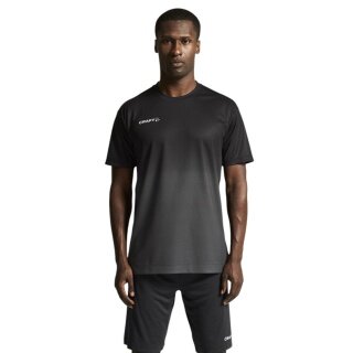 Koszulka sportowa Craft Evolve 2.0 Structured Graphic Jersey (elastyczny materiał) czarna/granatowa męska