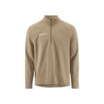 Koszulka sportowa Craft Longsleeve Extend 2.0 Half Zip (nowoczesny wygląd, bardzo elastyczny materiał) beżowa męska