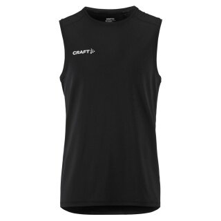 Koszulka sportowa Craft Sport-Tank Ability Sl Tee (wstawki siatkowe, odprowadzanie wilgoci) czarna męska