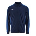 Kurtka treningowa Craft Sport Evolve 2.0 Contrast Full Zip (wytrzymała, elastyczna) granatowa/kobaltowa męska