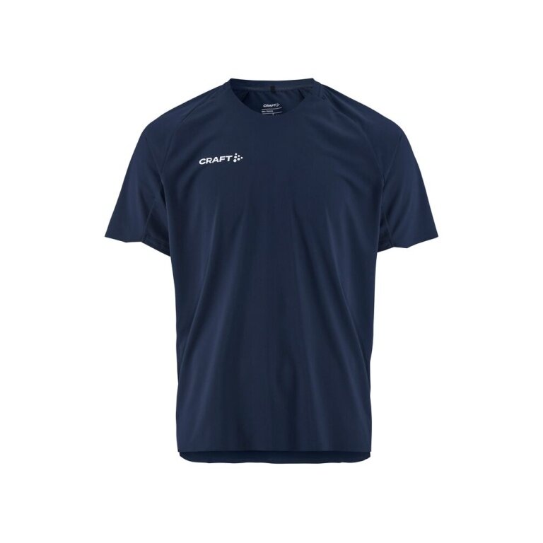 Koszulka sportowa Craft Sport-Tshirt Extend 2.0 Jersey (100% recyklingowany poliester, transport wilgoci) granatowa męska