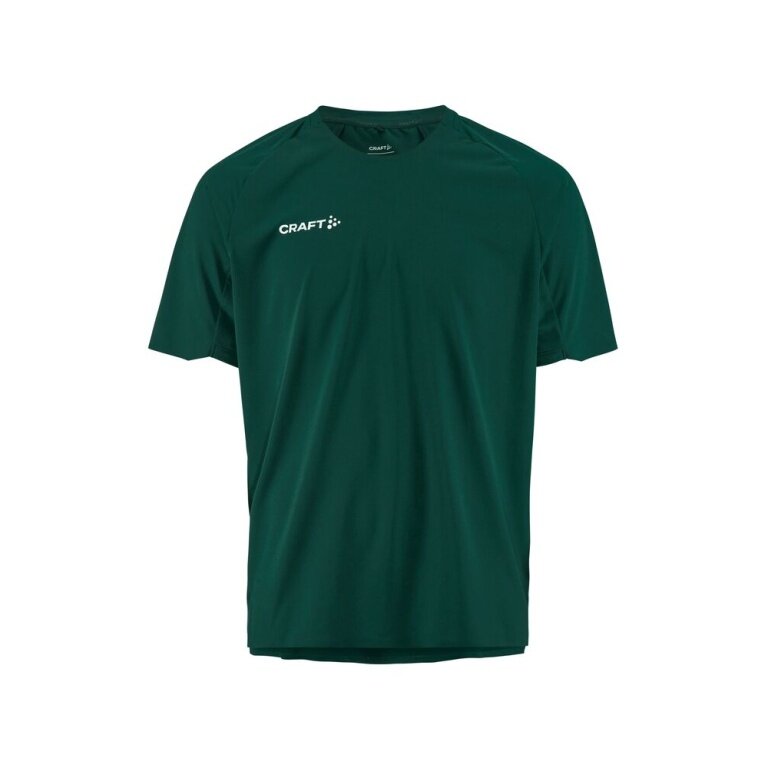 Koszulka sportowa Craft Sport-Tshirt Extend 2.0 (100% recyklingowany poliester, transport wilgoci) ciemnozielona męska