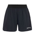 Spodenki sportowe Craft Extend 2.0 Short (lekkie, odprowadzające wilgoć) krótkie czarne damskie