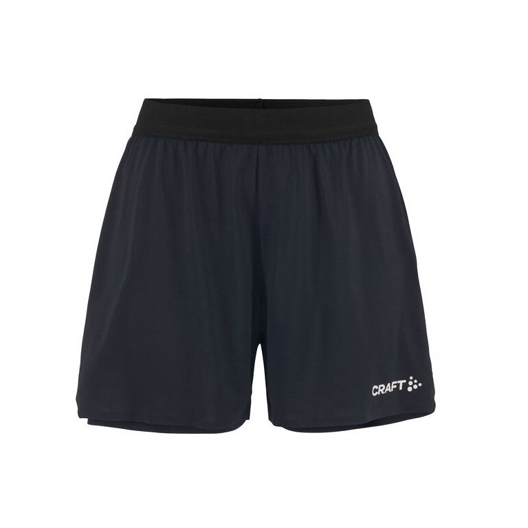 Spodenki sportowe Craft Extend 2.0 Short (lekkie, odprowadzające wilgoć) krótkie czarne damskie