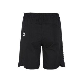 Craft Spodenki Sportowe Rush 2.0 Short (100% Poliester) czarne dziecięce