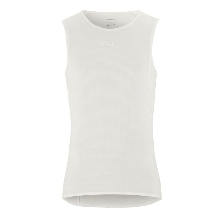 Craft funkcjonalna bielizna termoaktywna tank top Pro Dry Nanoweight Sl (dopasowany krój) biały mężczyźni