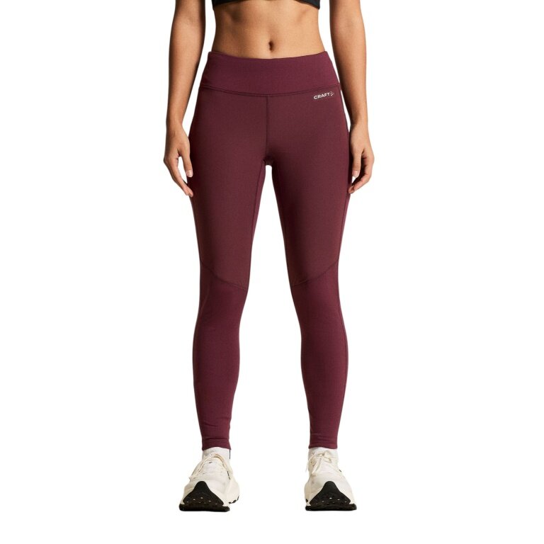 Spodnie treningowe Adv Essence Warm Wind Tights 2 (dopasowane, elastyczny pas) czerwone damskie