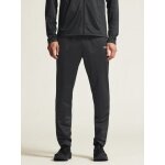 Spodnie treningowe Craft Squad Go (elastyczny pas z sznurkiem) długie czarne męskie