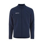 Kurtka treningowa Craft Extend 2.0 Full Zip (nowoczesny wygląd, bardzo elastyczny materiał) granatowa męska