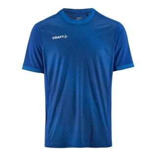 Koszulka sportowa Craft Evolve 2.0 Graphic Jersey (wytrzymała, lekka) kobaltowa męska