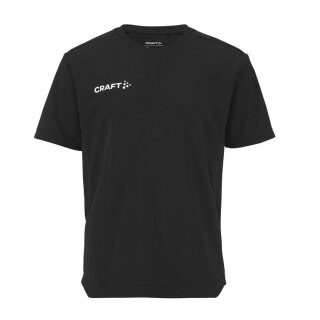 Koszulka sportowa Craft Evolve 2.0 Structured Jersey (wytrzymała, lekka) czarna dziecięca