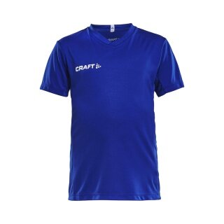 Craft Koszulka Sportowa (T-shirt) Squad Solid - luźny krój, szybkoschnący - kobaltowy Dzieci