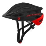 Kask rowerowy Cratoni Agravic matowy czarny/czerwony