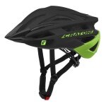 Kask rowerowy Cratoni Agravic matowy czarny/lime