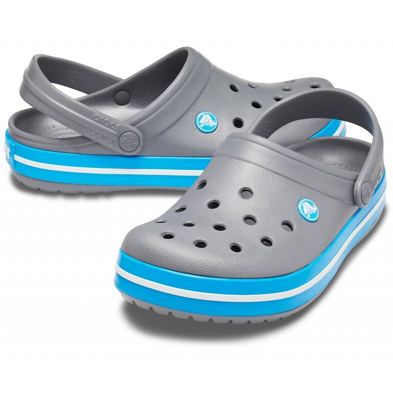 Klapki Crocs Crocband charcoalgrau/ocean męskie/damskie