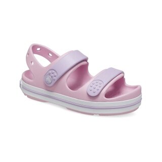 Sandały Crocs Crocband Cruiser T (łatwe zakładanie i zdejmowanie) różowe dla małych dzieci
