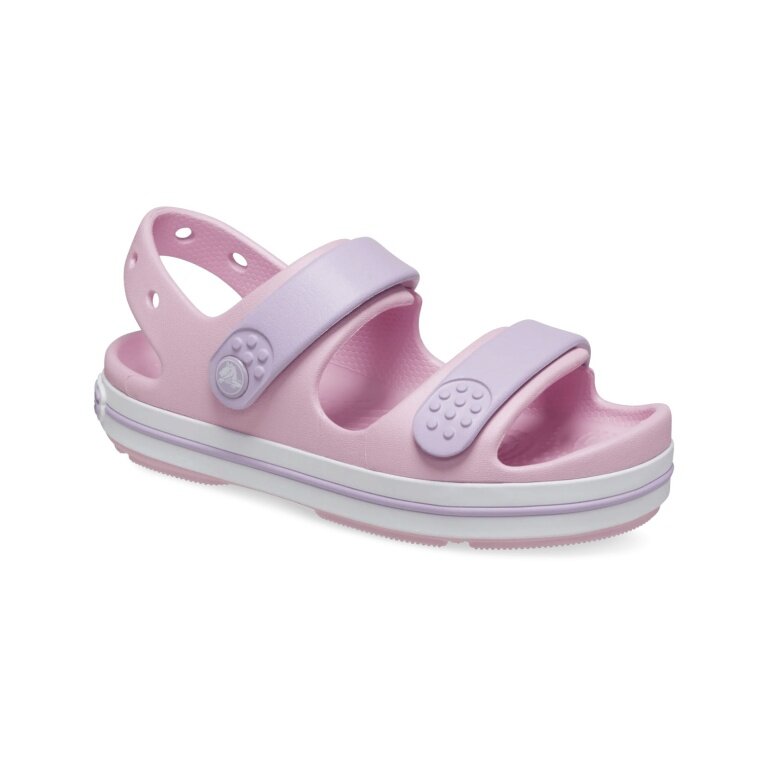 Sandały Crocs Crocband Cruiser T (łatwe zakładanie i zdejmowanie) różowe dla małych dzieci