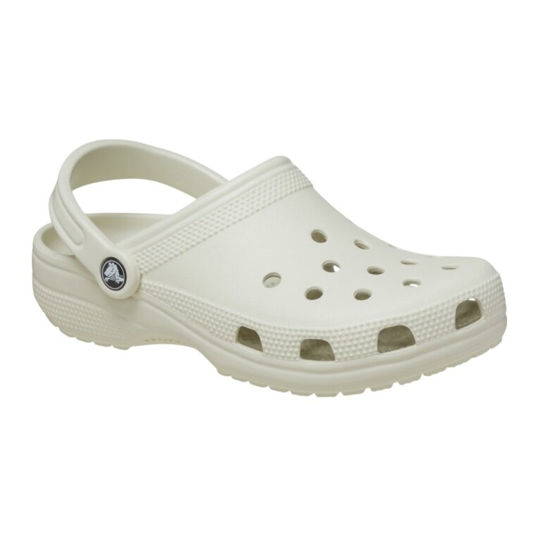 Klapki Crocs Classic Clog beżowe damskie
