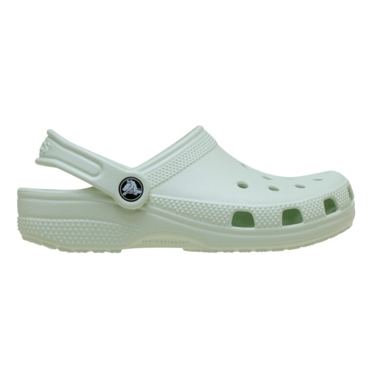 Klapki Crocs Classic Clog K jasnozielone dziecięce