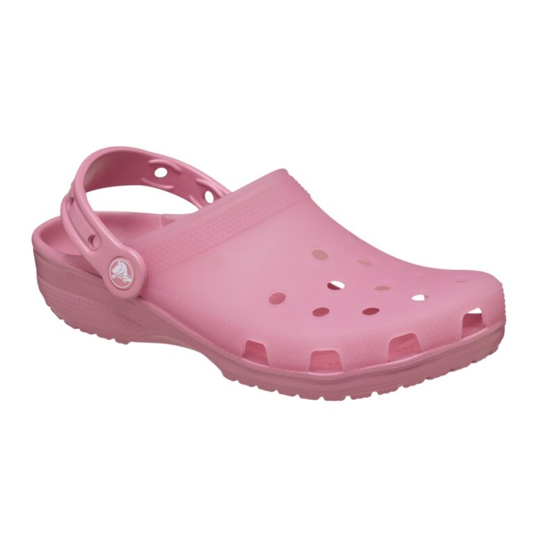 Klapki Crocs Classic Frosted Clog różowe damskie