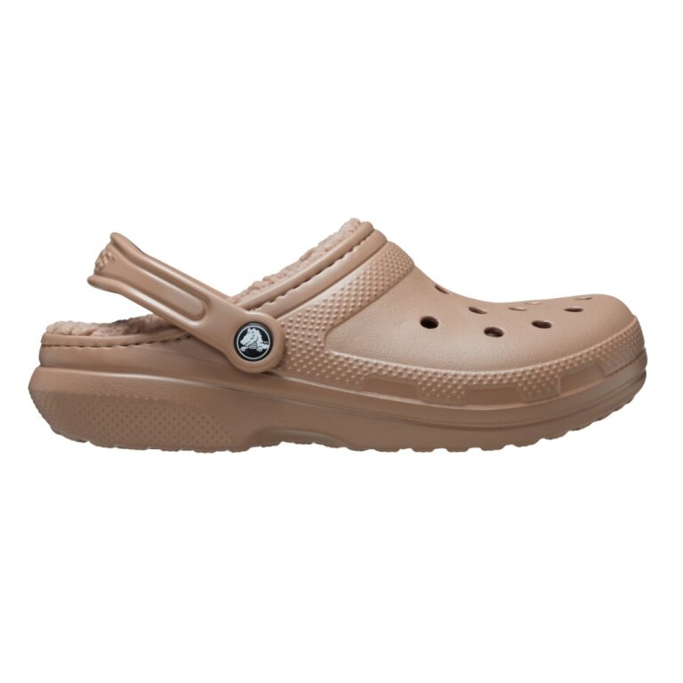 Klapki Crocs Classic Lined Clog (z wyściółką) brązowe - 1 para