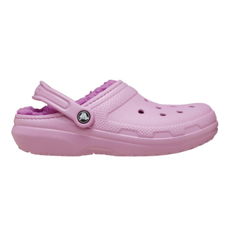 Klapki Crocs Classic Lined Clog (z wyściółką) różowe - 1 para