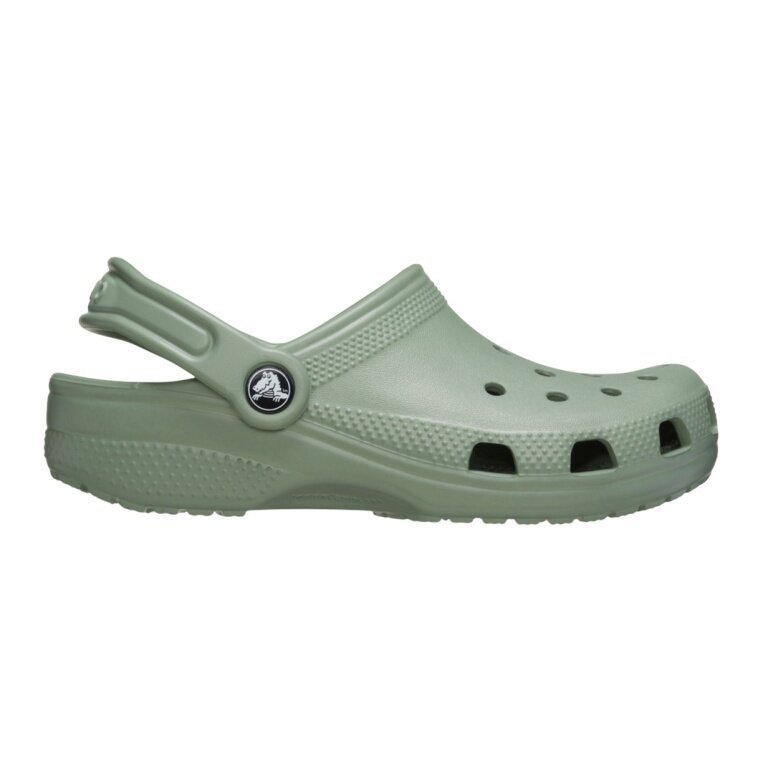 Klapki Crocs Classic Clog K zielone dziecięce