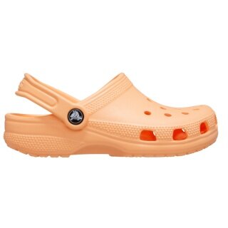 Klapki Crocs Classic Clog K pomarańczowe dla dzieci
