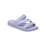 Klapki Crocs Getaway Strappy (lekkie, bezszwowe, elastyczne) fioletowe damskie