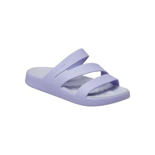 Klapki Crocs Getaway Strappy (lekkie, bezszwowe, elastyczne) fioletowe damskie