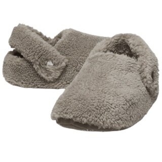 Crocs kapcie Classic Cozzzy (sztuczne futro, ciepłe) brązowe grzybowe - 1 para