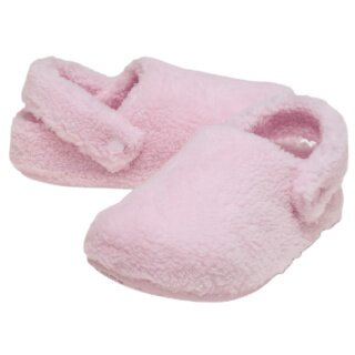Crocs kapcie Classic Cozzzy (sztuczne futro, ciepłe) różowe - 1 para