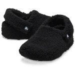 Crocs kapcie Classic Cozzzy Slipper (sztuczne futro, ciepłe) czarne dzieci - 1 para