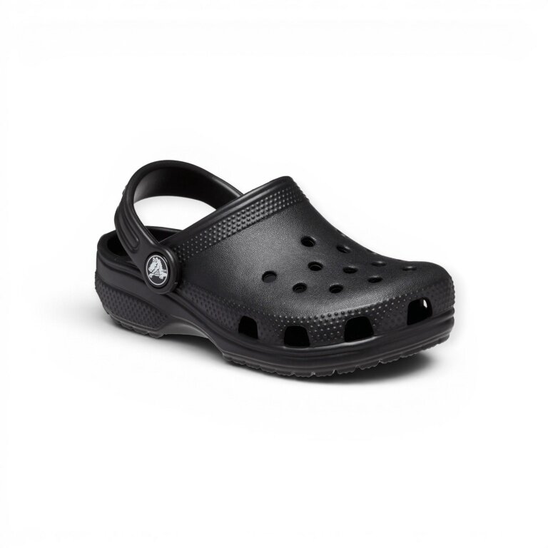 Crocs sandały Classic Clog dla małych dzieci czarne - 1 para