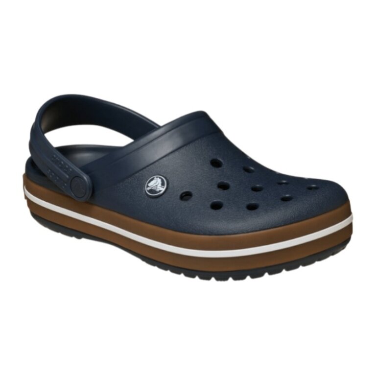Klapki Crocs Crocband Gum Clog granatowe - 1 para