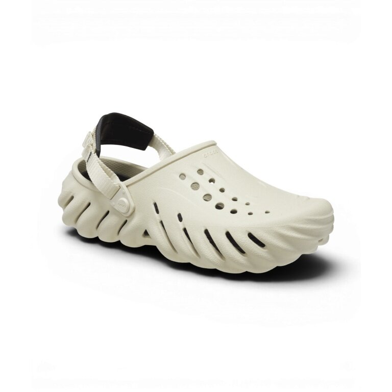 Klapki Crocs Echo Clog beżowe