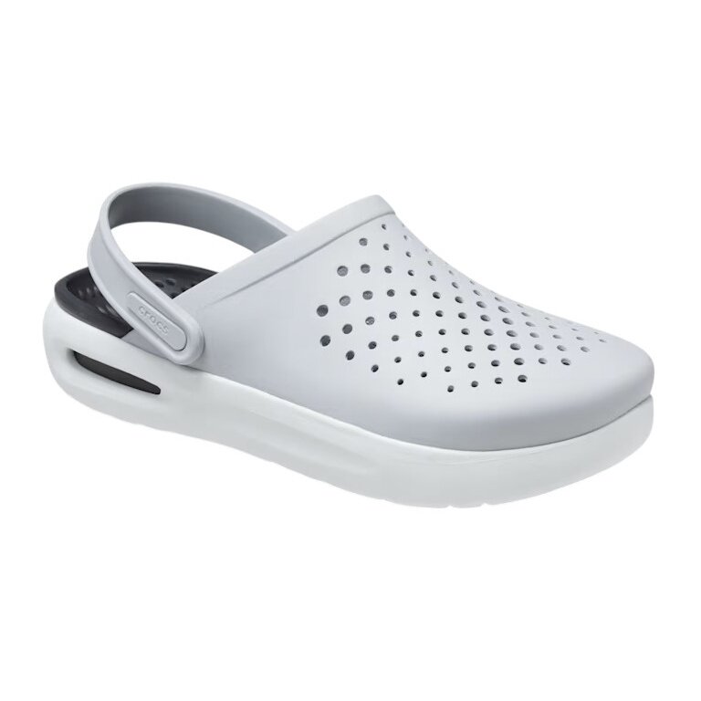 Klapki Crocs InMotion Clog (super miękkie, lekkie, wysoki komfort noszenia) szare - 1 para