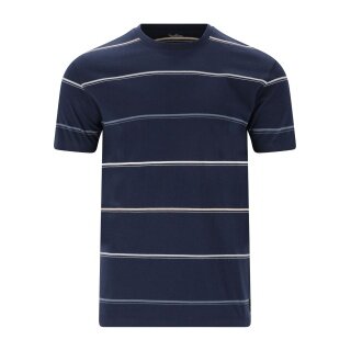 Cruz T-shirt Freizeit Austin w paski (bawełna) granatowy męski