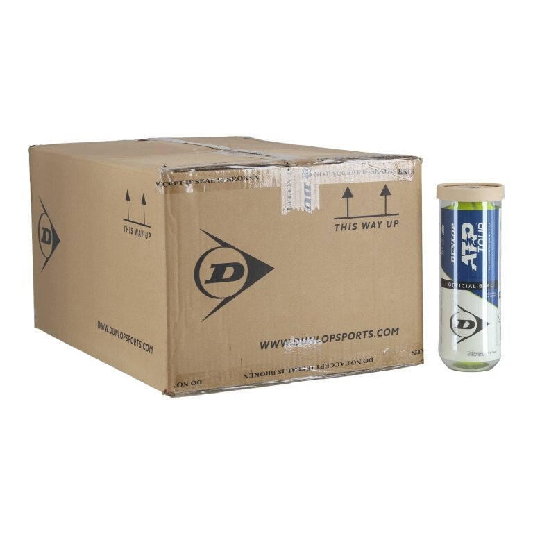 Piłki tenisowe Dunlop ATP Tour (oficjalna piłka ATP Tour) puszka 24x3 szt. w kartonie