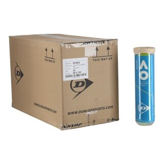Dunlop Piłki tenisowe Australian Open Puszka 18x4 w kartonie