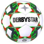 Derbystar Piłka Nożna Junior S-Light v23 (piłka rekreacyjna) biało/zielono/czerwona - 1 piłka